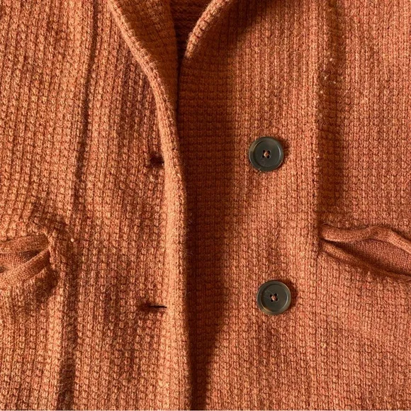 Burnt Orange Wool Jacket - Picture 2 of 4